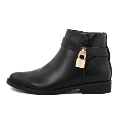 Fashion Attitude Stivaletti Donna colore Nero-Altezza tacco:2,5cm;Collezione Invernale; Articolo FAM_X761_BLACK