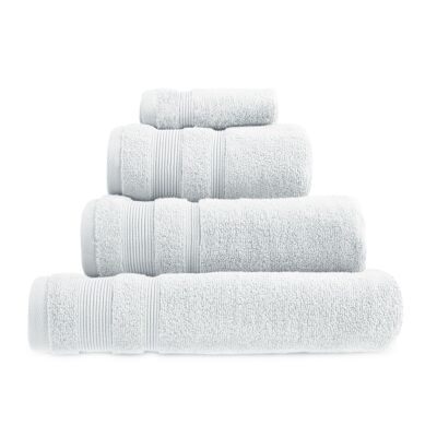 Luxuriöse Zero Twist Handtücher aus ägyptischer Baumwolle – Weiß