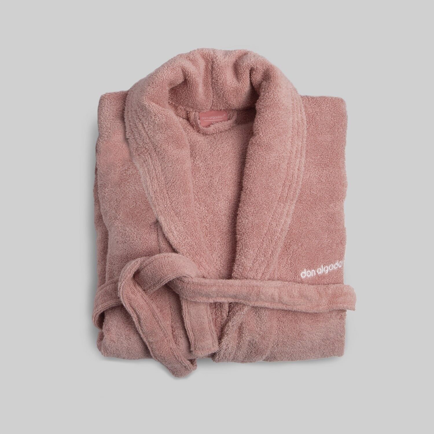 Accappatoio Don Algodon Zero Twist Rosa Pallido