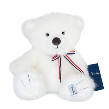 L'OURS FRANCAIS 50 cm - Blanc neige 2