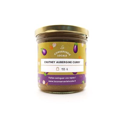 Chutney Di Melanzane Al Curry BIOLOGICO 155g