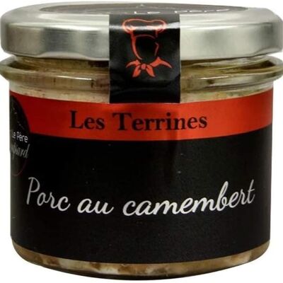 Camembert pork rillettes - 180g - Terrines du Père Roupsard