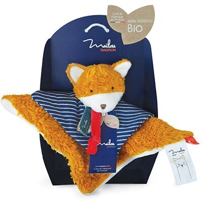 COTON BIO/ RENARD doudou GM