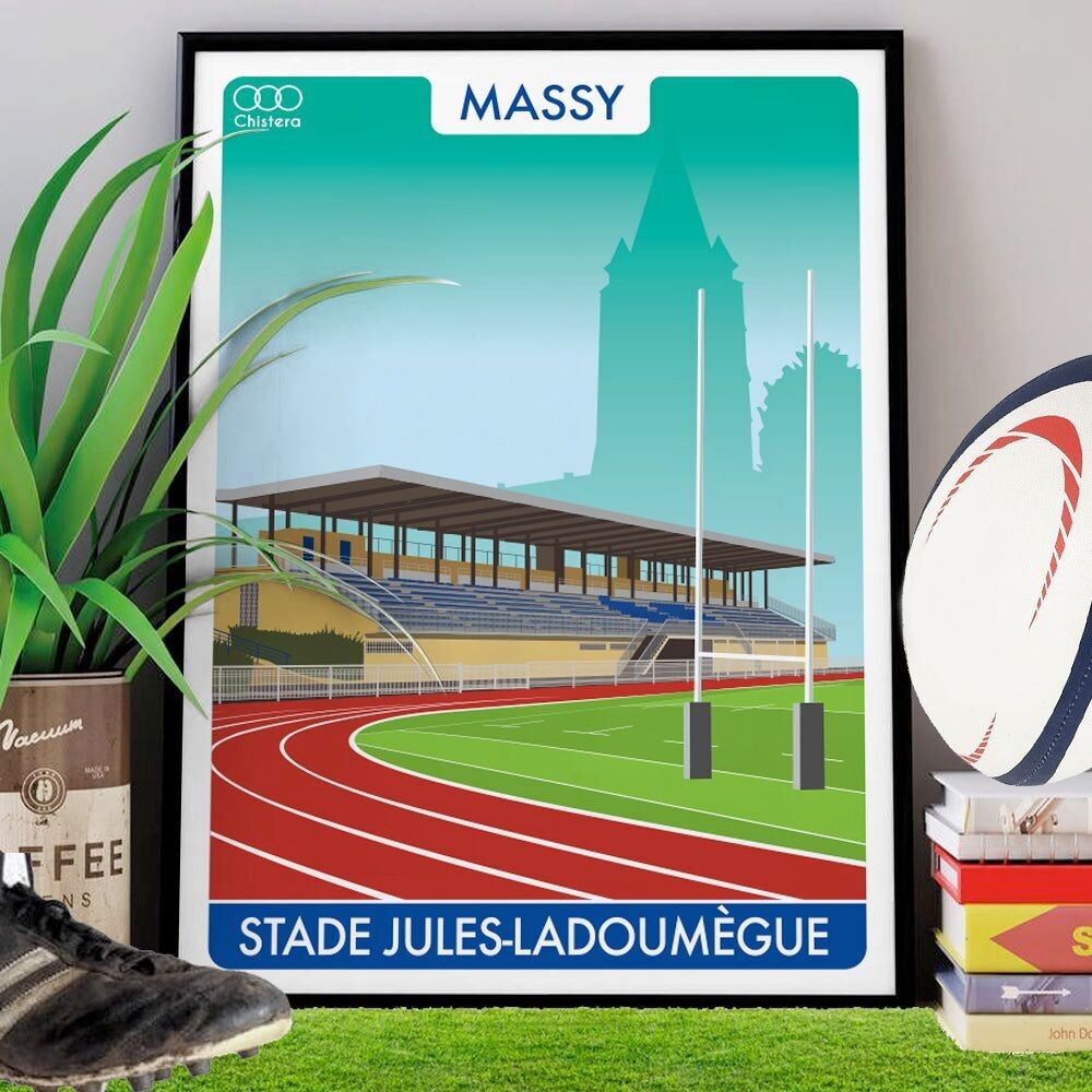 MASSY RUGBY-Stadionplakat