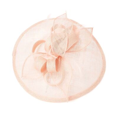 Pink bow sisal headband