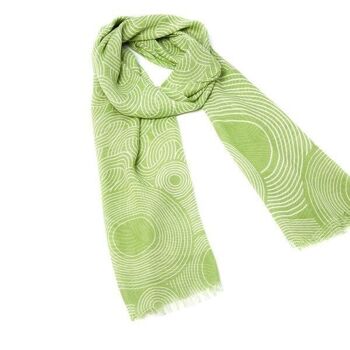 Foulard Tokyo vert d'eau 2