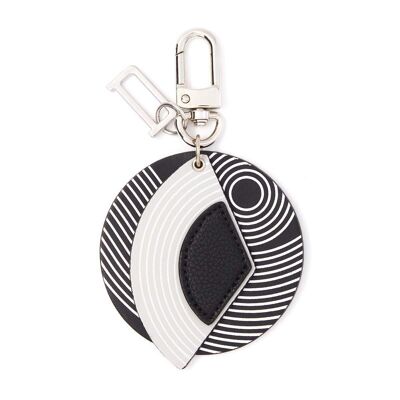 Black circle bag jewelry