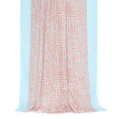 Foulard D menthe corail