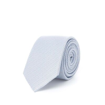 Blue square tie