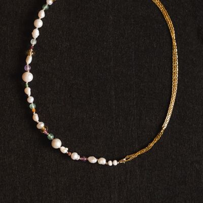 Collier perles - Blandine