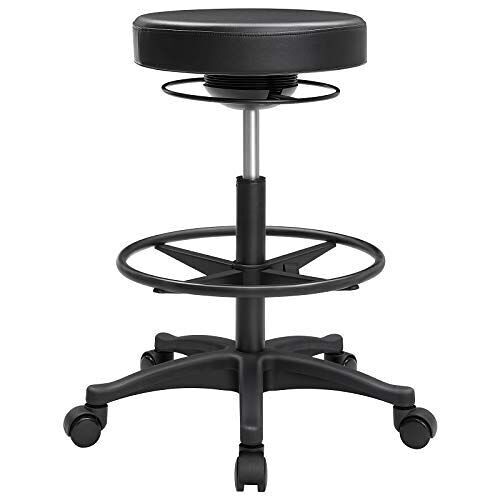Living Design Office stool 59.5-81 cm black