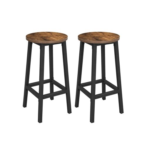 Living Design Bar stool with steel frame 32 x 65 cm (Ø x H)