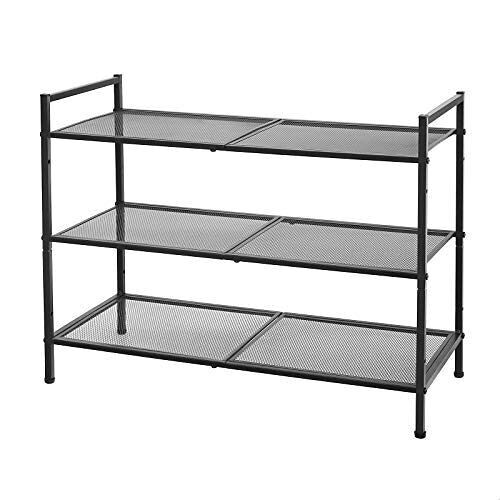 Living Design Shoe rack with 3 shelves 68.5 x 30 x 53 cm (L x W x H)