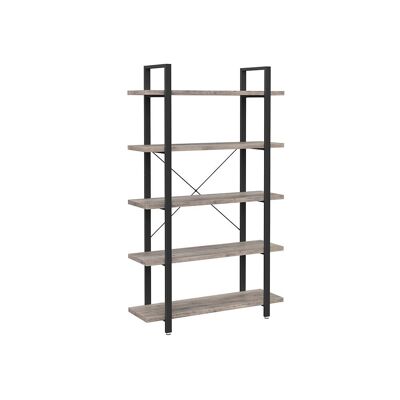 Living Design Stable standing shelf with 5 shelves 105 x 33.5 x 177.5 cm (L x W x H)
