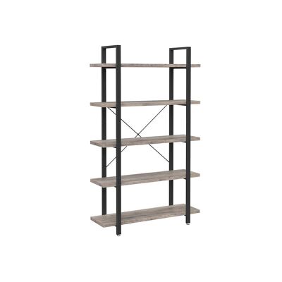 Living Design Scaffale stabile con 5 ripiani 105 x 33,5 x 177,5 cm (L x P x A)