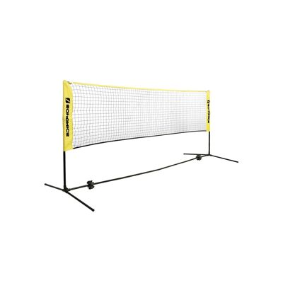 Living Design Gelbes Badmintonnetz 300 x 103 x 155 cm (L x B x H)
