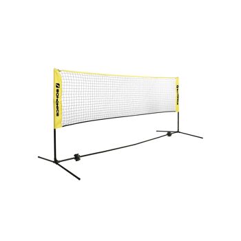 Living Design Filet de badminton jaune 300 x 103 x 155 cm (L x L x H) 1