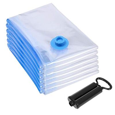 Living Design Set of 6 vacuum bags for clothes