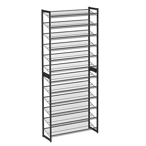 Living Design Shoe rack with 12 shelves 92.5 x 30.7 x 223 cm (L x W x H)