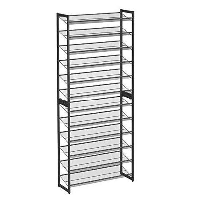 Living Design Shoe rack with 12 shelves 92.5 x 30.7 x 223 cm (L x W x H)