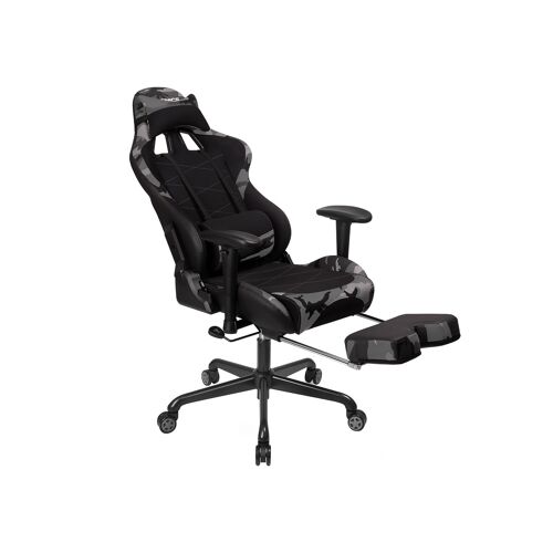 Living Design Gaming chair with footrest 9 x 70.5 x 128-138 cm (L x W x H)