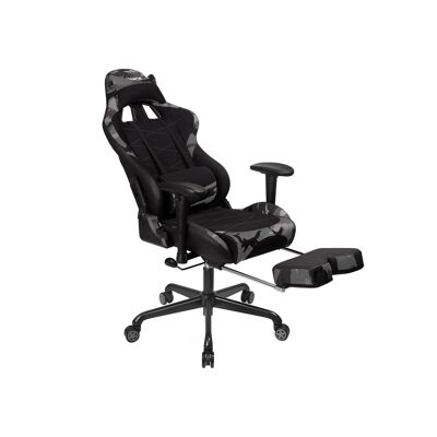 Sedia da gaming Living Design con poggiapiedi 9 x 70,5 x 128-138 cm (L x P x A)