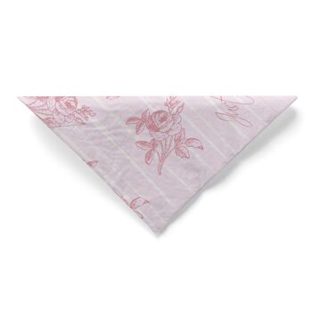 Serviette de mariage jetable en rose en tissu 33 x 33 cm, 20 pièces - roses 4