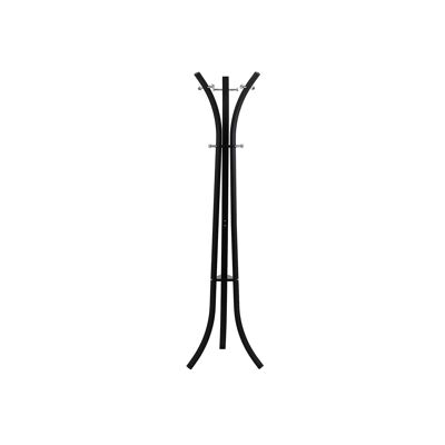 Living Design Narrow black coat rack 50 x 176 x 50 cm (W x H x D)