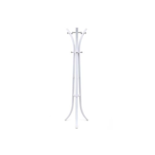 Living Design Slim white coat rack 50 x 176 x 50 cm (W x H x D)