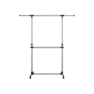 Living Design Clothes rack on wheels 2 bars