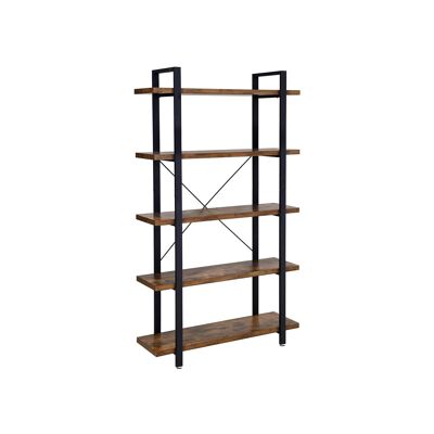Living Design Stable standing shelf with 5 shelves 33.5 x 105 x 177.5 cm (D x W x H)