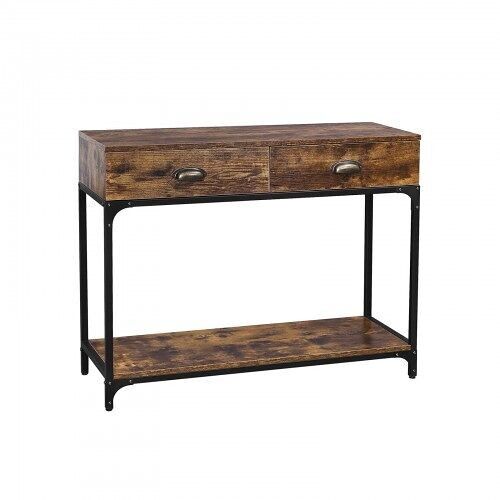 Living Design Industrial style console table 100 x 35 x 80 cm (L x W x H)