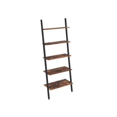 Living Design Industrial style ladder rack with 5 shelves 64 x 34 x 186 cm (L x W x H)