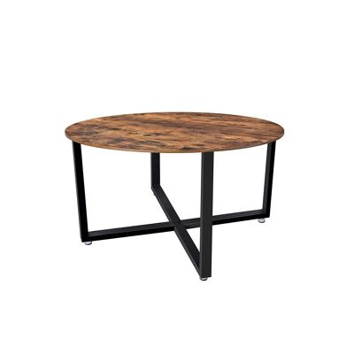 Living Design Table basse ronde 88 x 88 x 47 cm (L x L x H)