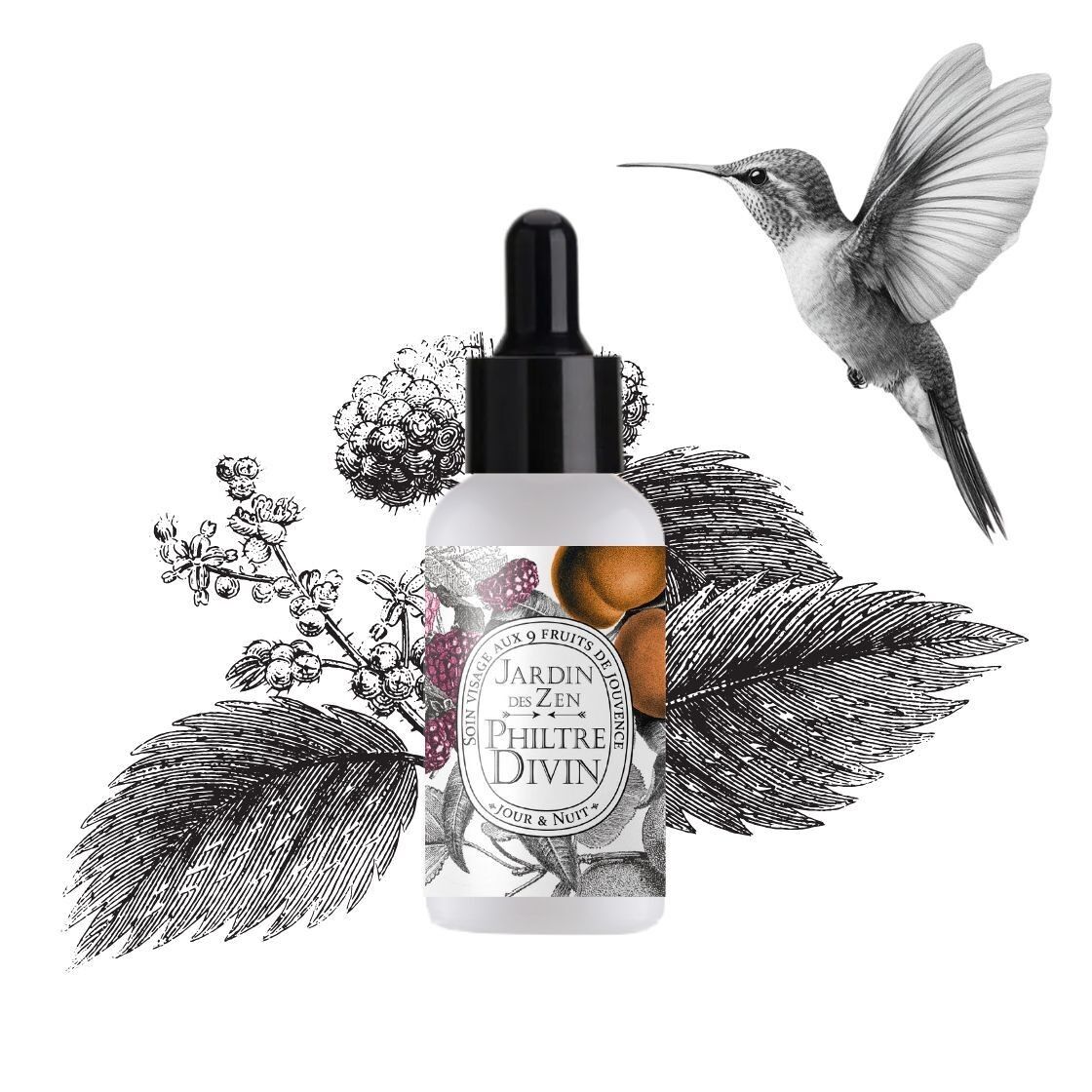 Pozione divina - Day & Night Cura del viso multifunzione - con 9 frutti della giovinezza