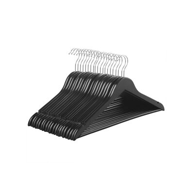 Supporto Living Design in acero nero da 20 pezzi 44,5 x 23 x 1,2 cm (L x A x P)