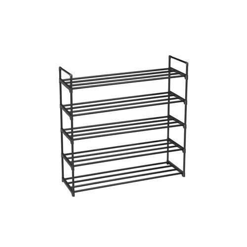 Living Design Metal shoe rack 5 shelves 92 x 30 x 93 cm (L x W x H)