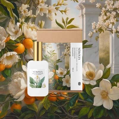Nerolia - Fleur Oranger - Eau de Toilette botánico olfato-activo - 100% Natural - piel y emociones