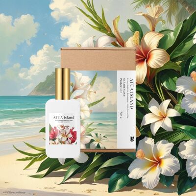 ATUA Island - Flor de Tiaré - Eau de Toilette Botánico Olfatoactivo - 100% Natural - piel y emociones