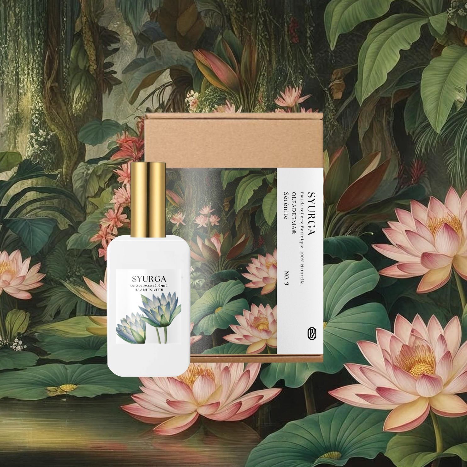 Syurga Eksotik - Fiore di Loto - Eau de Toilette Botanica Olfattiva - 100% Naturale - profumo vegano per pelle ed emozioni