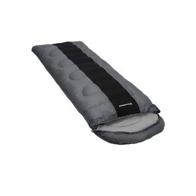 Living Design Sleeping bag 220 x 84 cm black-grey