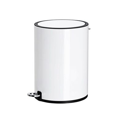 Living Design Kleiner 3-Liter-Abfalleimer für Badezimmer, 25,6 x 26,3 x 18,1 cm (B x H x T)
