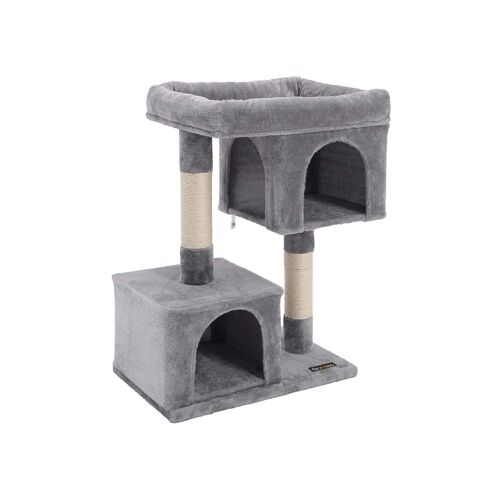 Living Design 2-hole scratching post 84 cm light gray