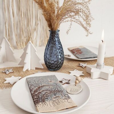 Serviettes "Verdure d'hiver"