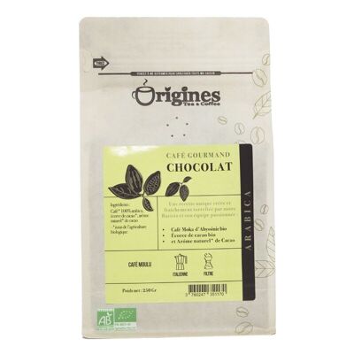 Cioccolato al caffè Gourmand biologico