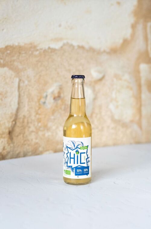 Cidre Demi-SEC (2023) bio sans sulfites – Fermentation naturelle – Artisanal - 33cl