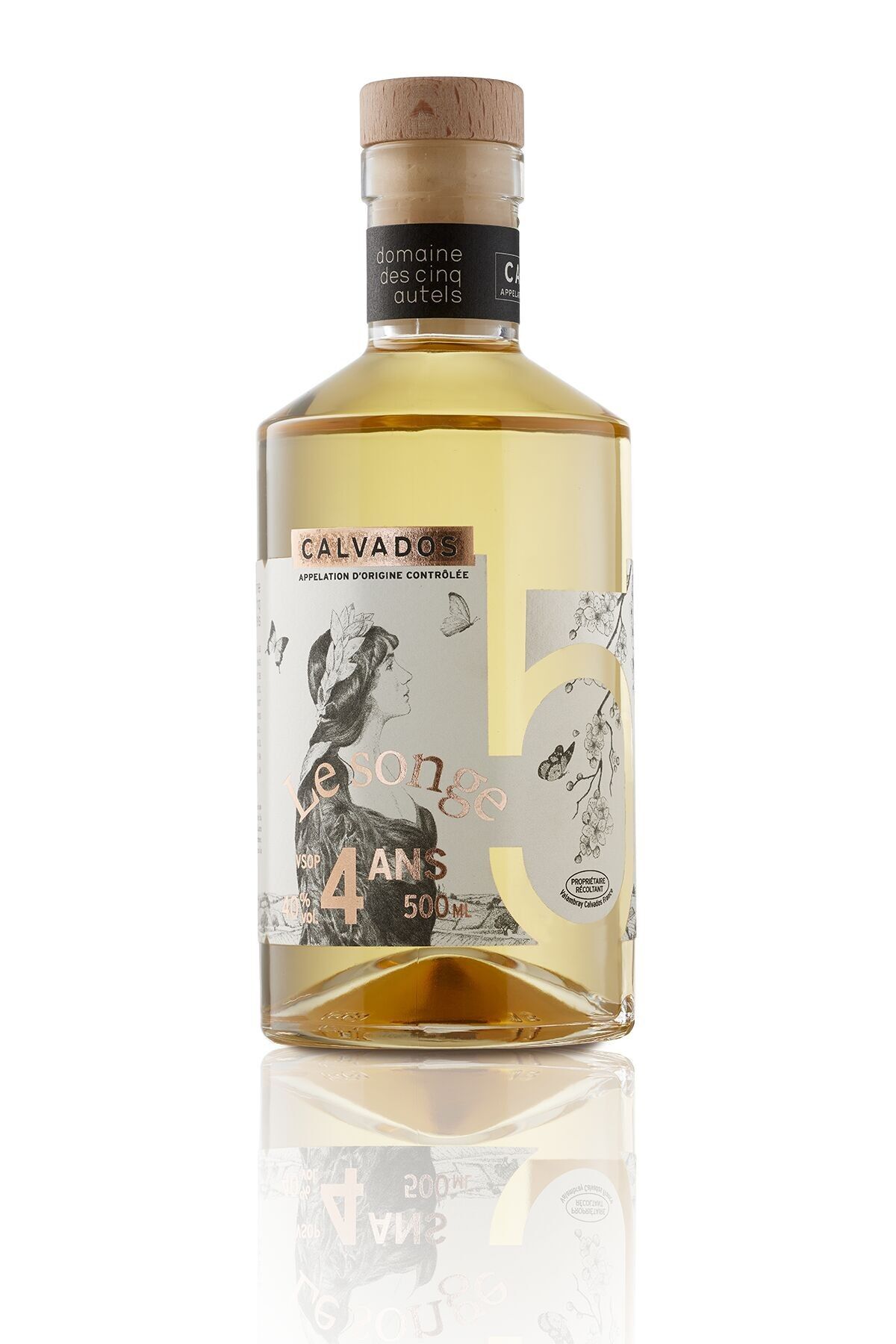 Organic Calvados Le songe - 4 years of aging (50cl)