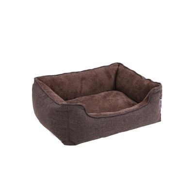 Deba Meubelen Washable dog bed 75 cm brown