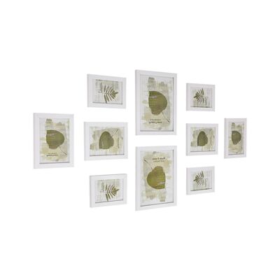 Deba Meubelen Pack of 10 white photo frames 28.4 x 23.3 x 1.2 cm (W x H x D, 2 x)