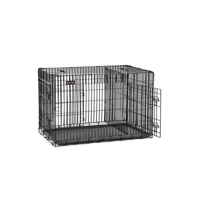 Gabbia per cani 92,5 x 57,5 x 64 cm con ante 92,5 x 57,5 x 64 cm (L x P x A)